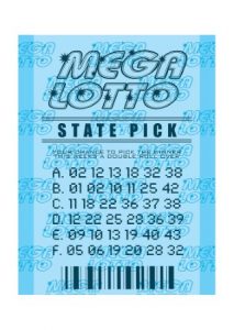 Bilhete online da lotaria Mega-Sena