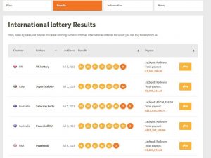 Francúzsko Lotto víťazné výsledky